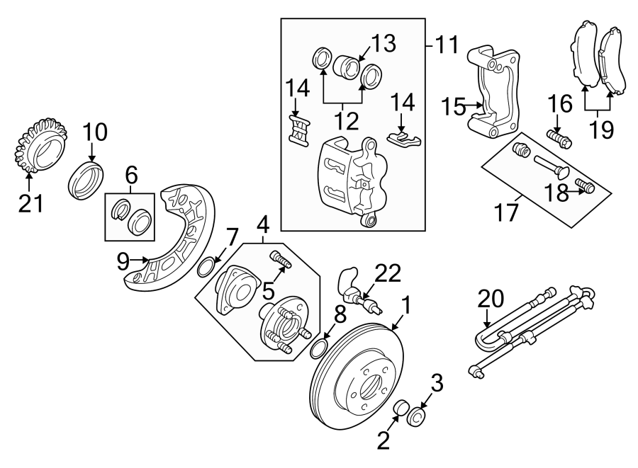 Mazda B2300 Parts Diagram