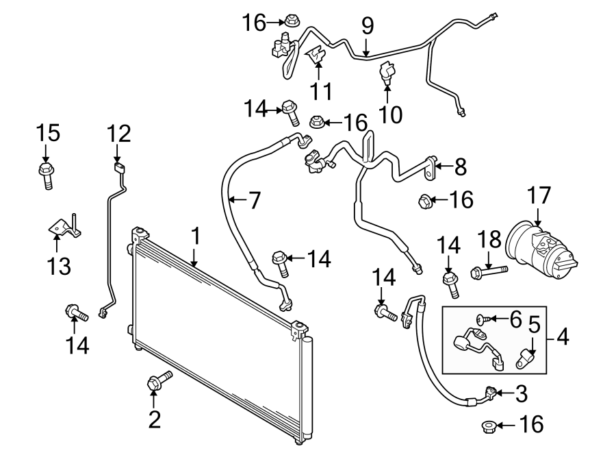 Mazda CX-9 Pipe. Hose. COOLER. To 12/08/10 - TD11614TYA | Walser Mazda ...