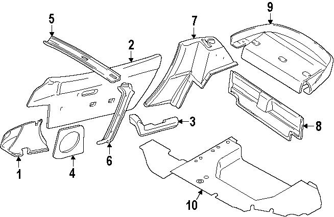 Mazda MIATA Door trim panel. TRIM RIGHT (RT), D. Power - NA0268420C00