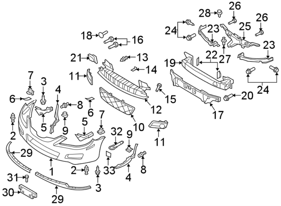 Mazda 6 Body Parts Diagram / Mazda CX-9 Hood Insulation Pad. Insulator