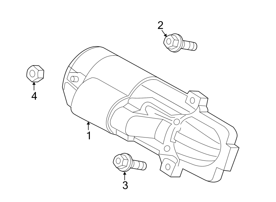 mazda cx 7 starter location