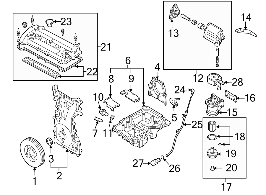 Mazda CX7 Tube. Ring. Oil. Dipstick. Engine. 2.3 LITER. W/TURBOCHARGER