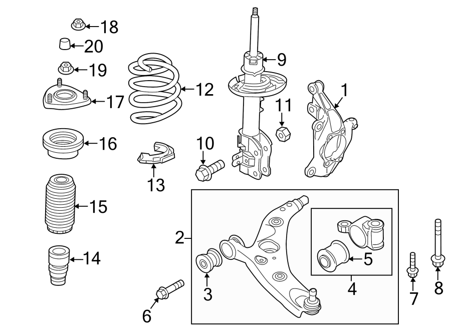 Mazda CX5 Arm left (l), lower. Lower control arm. Includes lower