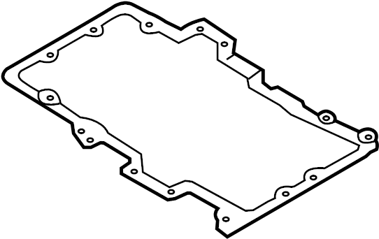 Mazda 6 Engine Oil Pan Gasket 2 5 Liter 3 0 Liter